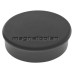 Magnetoplan Haftmagnet Discofix Ø 2.5 cm Schwarz, 10 Stück
