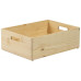 Holz Zollhaus Aufbewahrungskiste Kiefer 30 x 14 x 40 cm, Braun