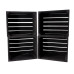 Holz Zollhaus Holzharasse Vintage Schwarz 40 x 50 cm