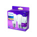 Philips Lampe 7 W (60 W) E27 Warmweiss, 2 Stück