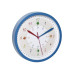 TFA Dostmann Kinder Wanduhr Tick & Tack Blau