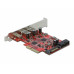Delock PCI-Express-Karte 90492 USB 3.1 Gen.2 USB-A + 2x USB-C