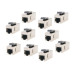 Wirewin Keystone-Modul Cat6, geschirmt, 2xRJ45 100 Stück