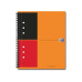 Oxford Notizbuch International Notebook, A5 +, Liniert, Orange