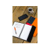 Oxford Notizbuch International Notebook, A5 +, Liniert, Orange