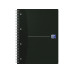 Oxford Notizheft Collegeblock Essential, A4 +, Liniert, Schwarz