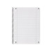 Oxford Notizheft Collegeblock Essential, A4 +, Liniert, Schwarz