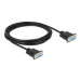 Delock Anschlusskabel Nullmodem RS-232 DB9, (f-f) 3 m