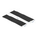 Delock Klettband-Rolle 10m x 50mm Haft und Flauschband Schwarz