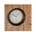 Esschert Design Gartenuhr Braun, Ø 30.5 cm