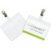CONNECT Namensschild mit Clip 9 x 6 cm, 25 Stück CONNECT Namensschild mit Clip 9 x 6 cm, 25 Stück
