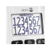 Doro Schnurlostelefon PhoneEasy 110 Duo  Weiss