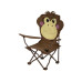 Eurotrail Campingstuhl Ardeche Animal Braun
