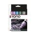 Marabu Acrylmarker YONO Set 1.5 - 3 mm 6-teilig, Pastell Marabu Acrylmarker YONO Set 1.5 - 3 mm 6-teilig, Pastell