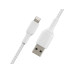 Belkin USB-Ladekabel Braided Boost Charge USB A - Lightning 0.15 m