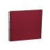 Semikolon Fotoalbum 34.5 x 33.2 cm Bordeaux, 50 cremeweisse Seiten Semikolon Fotoalbum 34.5 x 33.2 cm Bordeaux, 50 cremeweisse Seiten