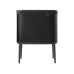 Brabantia Wäschesammler BO Schwarz, 60 l