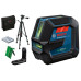 Bosch Professional Linienlaser GLL 2-15 G + BT150 Stativ 15 m