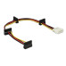 Delock Stromkabel Molex - 4x SATA 40 cm