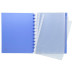 Exacompta Sichtbuch A4 Blau/Transparent