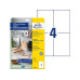 Avery Zweckform Universal-Etiketten 105 x 148 mm, 10 Blatt