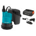 Gardena Akku Klarwasser Tauchpumpe 2000/2 18 V P4A, Set