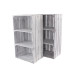 Holz Zollhaus Regal Vintage Shabby Weiss 40 x 75 cm