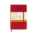 Moleskine Notizbuch Classic A6, Liniert, Softcover Scharlachrot
