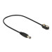Delock Anschlusskabel 9V Batterieclip DC 5.5 x 2.1 mm 1 Stück