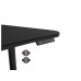 Arozzi Gaming Tisch Arena Moto Schwarz