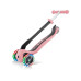 GLOBBER Scooter GO UP Foldable Plus Lights, Pastel Rosa