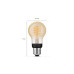 Philips Hue Leuchtmittel White Ambiance, E27, Filament, Bluetooth