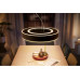 Philips Hue Pendelleuchte White Ambiance, Enrave, Schwarz, Bluetooth