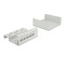 Delock Gehäuse Keystone Patchpanel 6 Port grau Delock Gehäuse Keystone Patchpanel 6 Port grau