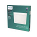Philips Deckenleuchte Slim Surface 12 W, 4000 K, Weiss