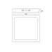 Philips Deckenleuchte Slim Surface 12 W, 4000 K, Weiss
