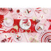 Partydeco Kuchen-Topper Herzen 11 cm, 6 Stück, Gold