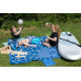 KOOR Picknickdecke Onda-Blu 200 x 250 cm KOOR Picknickdecke Onda-Blu 200 x 250 cm