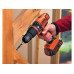 BLACK+DECKER Akku-Schlagbohrschrauber BDCH188N Kit 18V