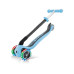 GLOBBER Scooter GO UP Foldable Plus Lights, Pastel Blau