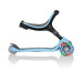 GLOBBER Scooter GO UP Foldable Plus Lights, Pastel Blau