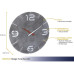 TFA Dostmann Funk-Wanduhr Contour Beton-Optik, Ø 35 cm