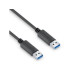 PureLink USB 3.1-Kabel 10Gbps, 3A USB A - USB A 1 m PureLink USB 3.1-Kabel 10Gbps, 3A USB A - USB A 1 m