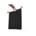 Songmics Wäschesammler mit 4 Fächern 120 l, Schwarz