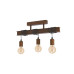 EGLO Leuchten Deckenleuchte TOWNSHEND 3x E27 Antik-braun