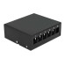 Delock Gehäuse Keystone Patchpanel 6 Port schwarz Delock Gehäuse Keystone Patchpanel 6 Port schwarz
