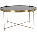 House Nordic Couchtisch Venezia 70 x 40 cm, Gold