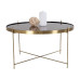 House Nordic Couchtisch Venezia 70 x 40 cm, Gold