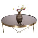 House Nordic Couchtisch Venezia 70 x 40 cm, Gold