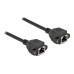 Delock Patchkabel Verlängerungskabel Cat 6A, S/FTP, 3 m, Schwarz Delock Patchkabel Verlängerungskabel Cat 6A, S/FTP, 3 m, Schwarz